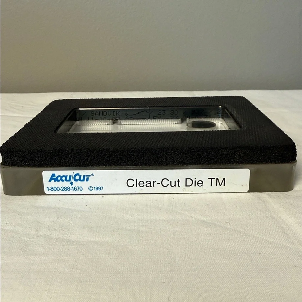 AccuCut Clear-Cut Rectangle Die 6x5